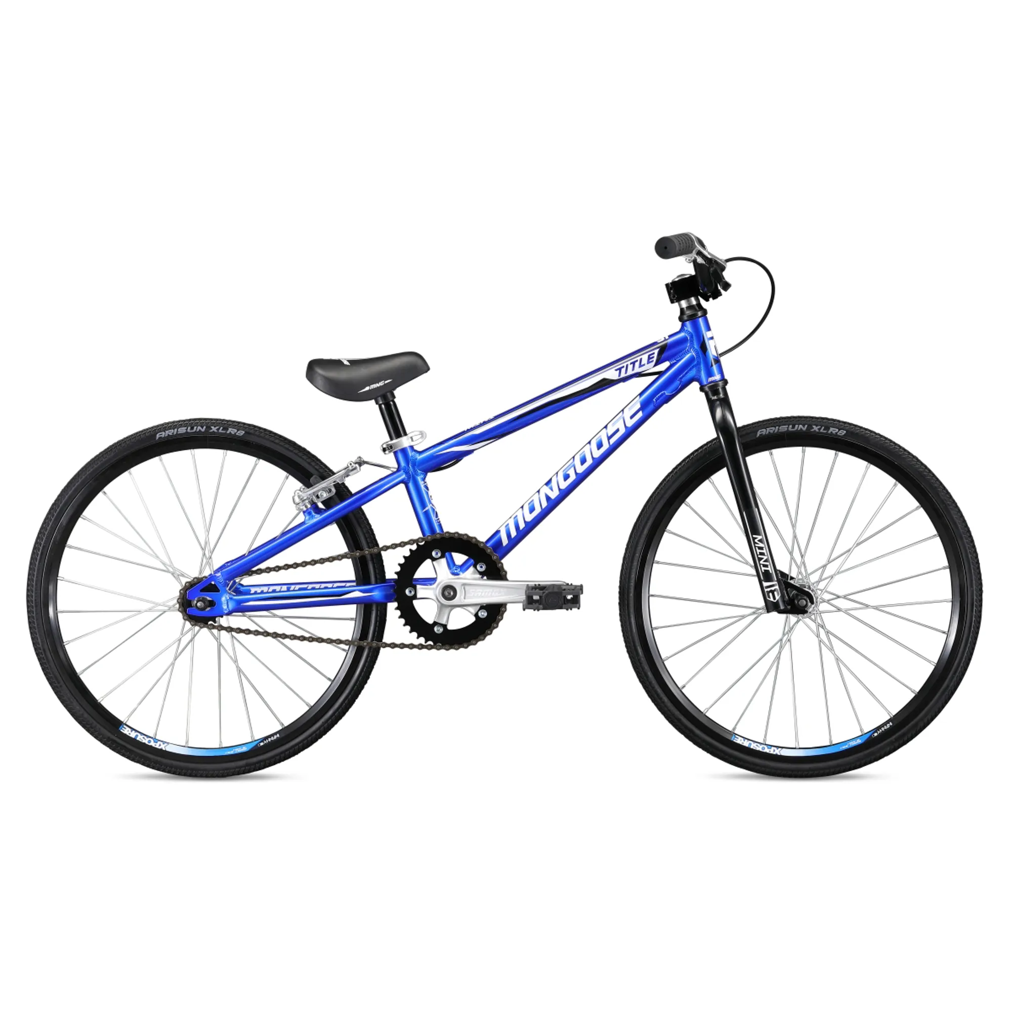 Mongoose Title Mini 2019 BMX Bike Blue - Main Image