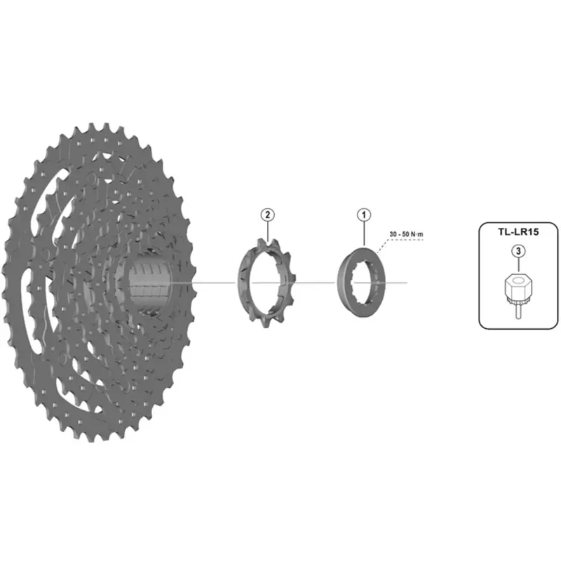 SHIMANO HG cassette and Centre-Lock disc remover-1