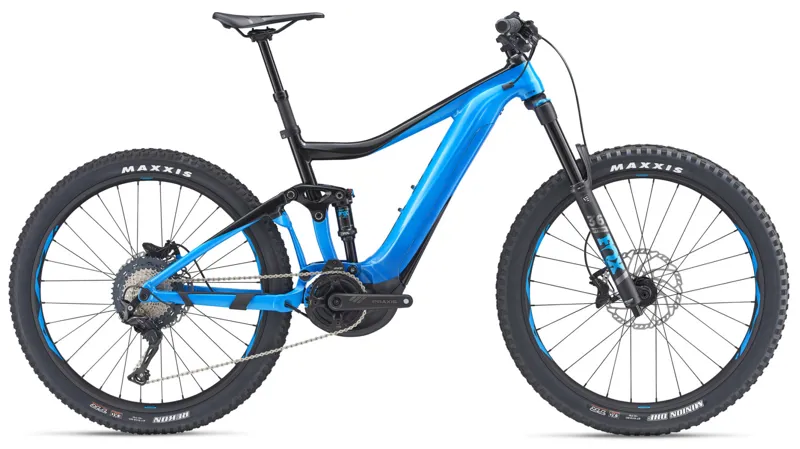 2019 Giant Trance E+ 2 Pro 25km Mens FS Electric Mountain Bike in Black