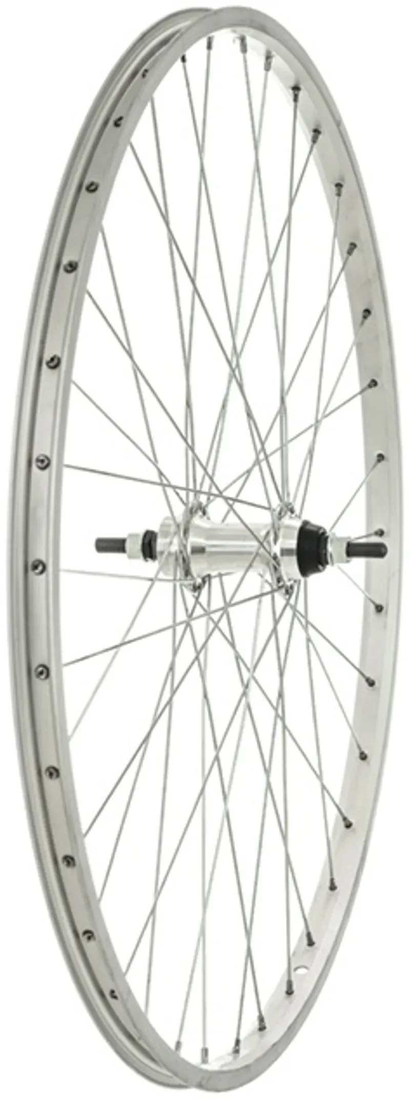 Tru-Build Wheels 26x1-3/8-inch Single Wall City Use Rear Wheel in Silver