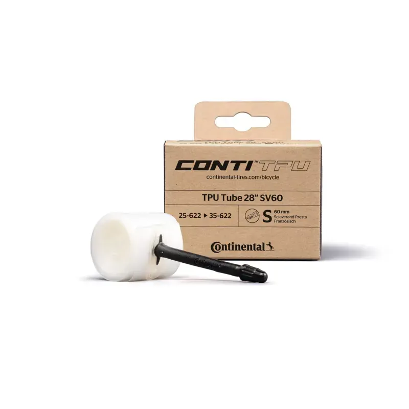 Continental TPU Presta 100mm 700X25-35 Valve in Clear