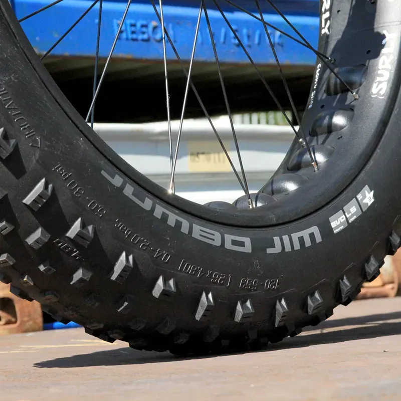 Schwalbe Jumbo Jim Perf. Addix 26x4.00-inch Fld. Fatbike Tyre in Black-4