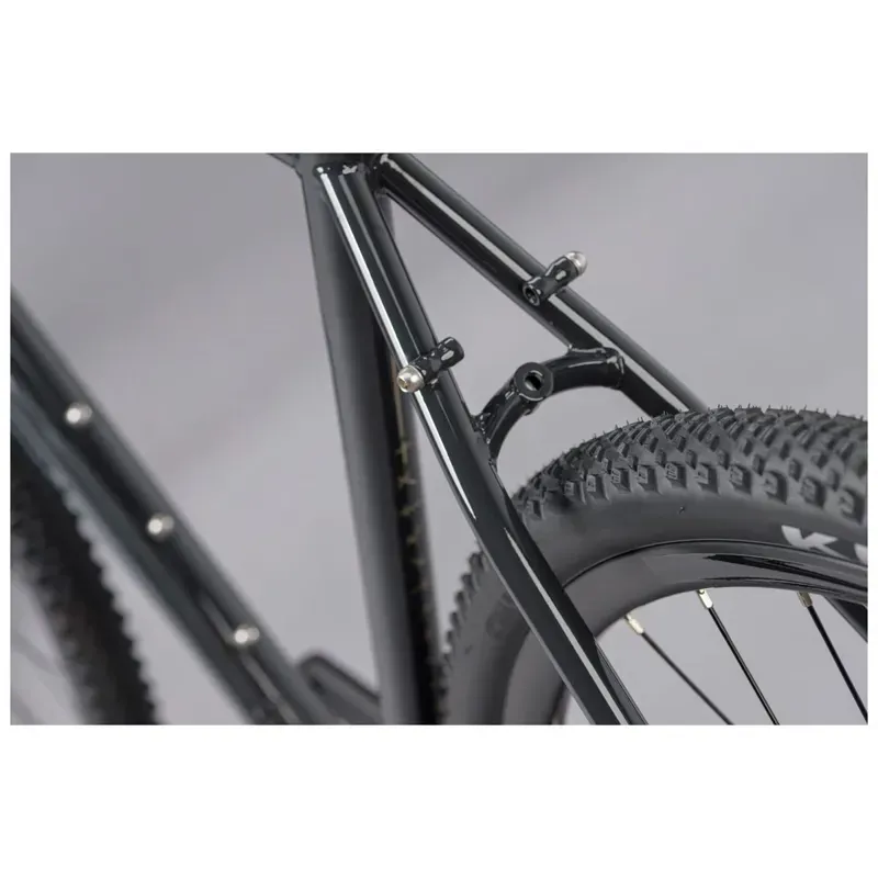 2024 Genesis Croix De Fer 10 Steel Gravel Bike in Black-4