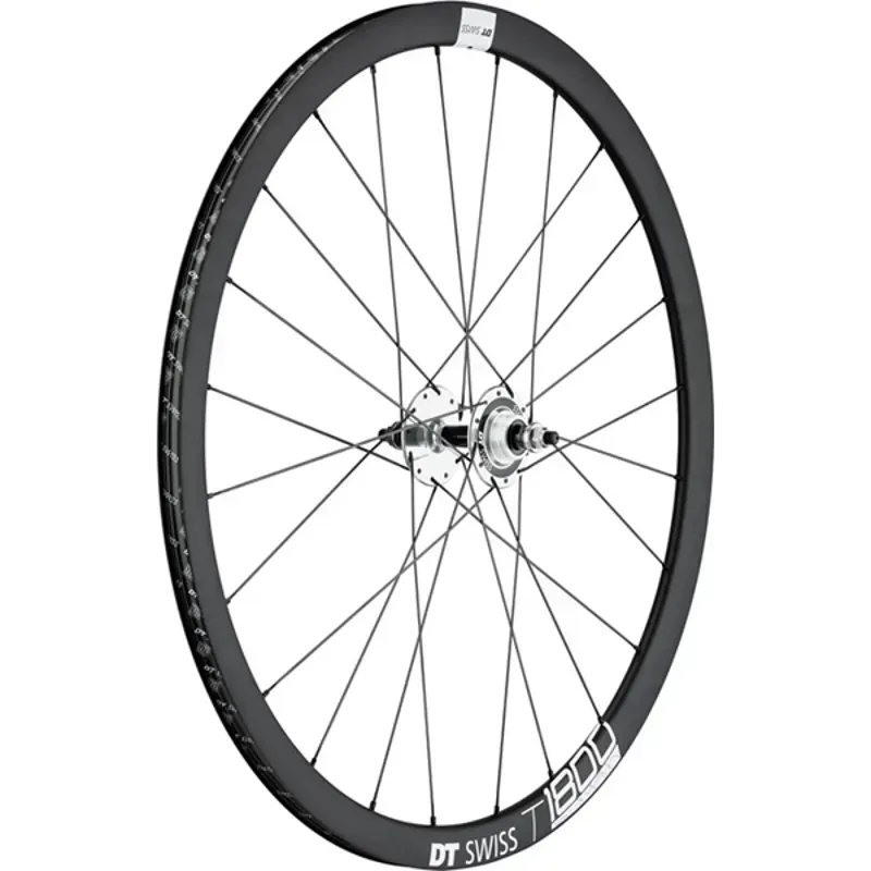 DT Swiss T1800 Rear Track Wheel in Black
