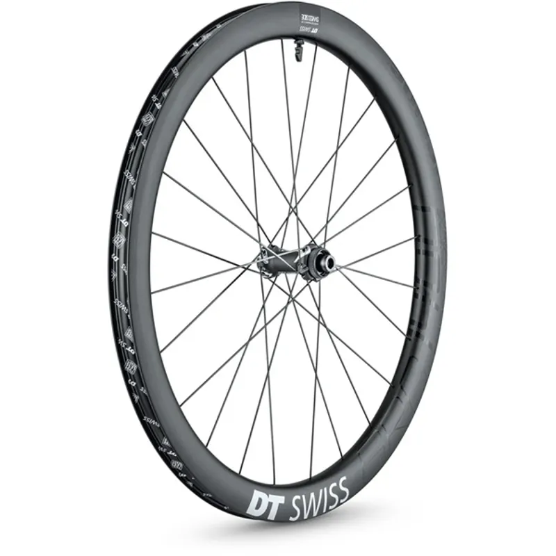 DT Swiss GRC1400 700c 12x100mm CL Front Wheel in Black