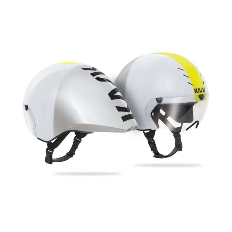Kask Mistral - Time Trial Helmet - White / Silver-1