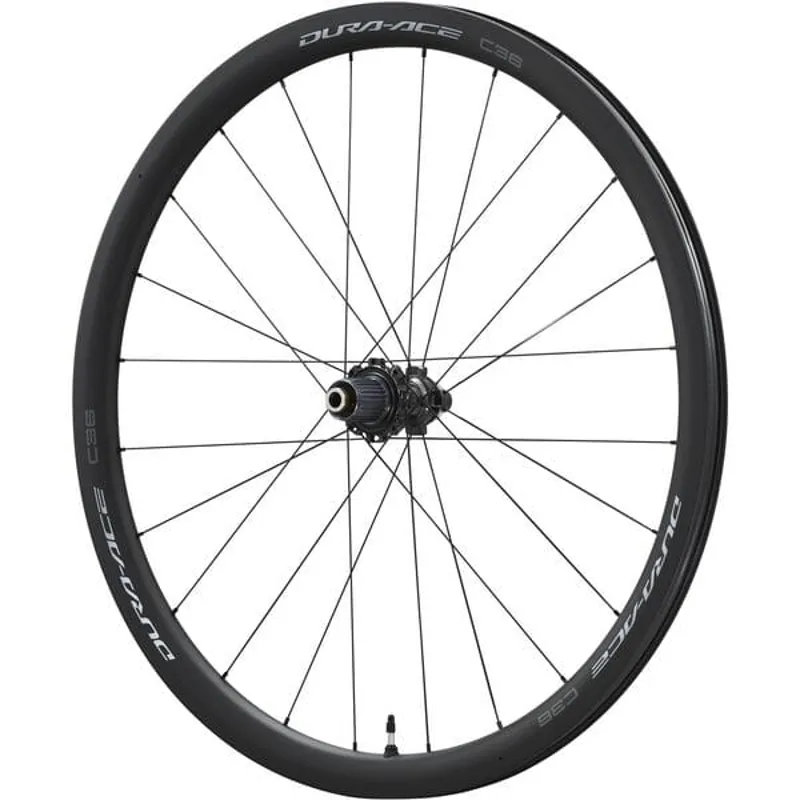 WHEL D/Ace R9270 C36 Clinch Disc 12mm RR Black rear 700c - tubeless ready