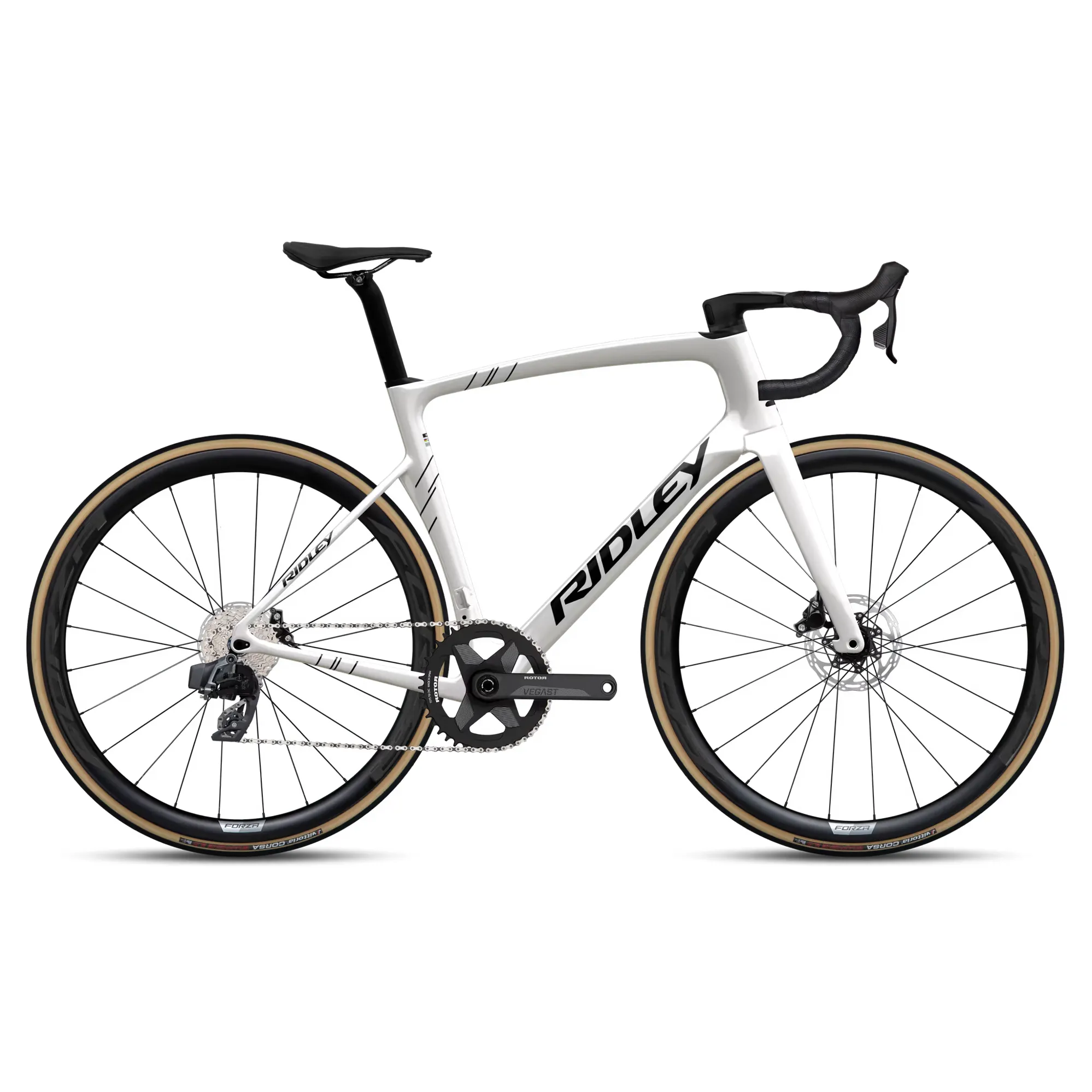 2024 Ridley Noah Disc Rival AXS Pearl White