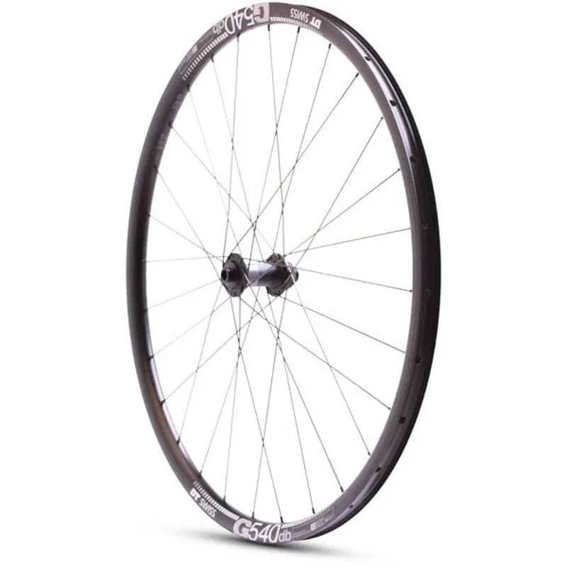 MPART Gravel Front Wheel DT 370 CL Hub G 540 Rim TLR black 700c 