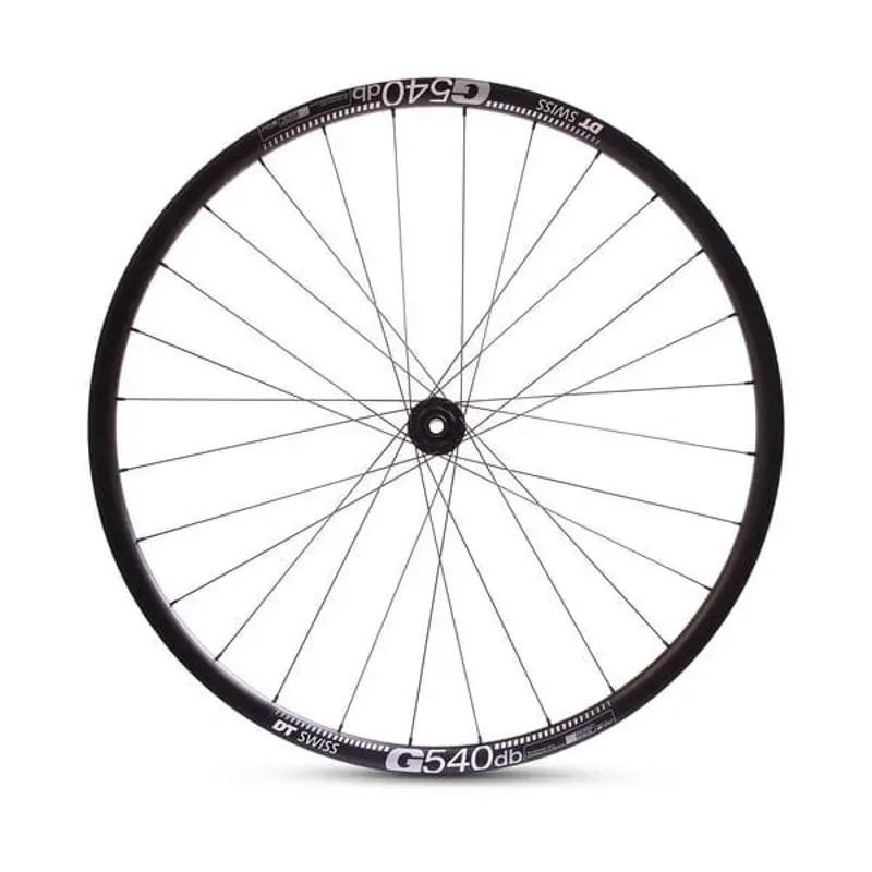 MPART Gravel Front Wheel DT 370 CL Hub G 540 Rim TLR black 700c -1
