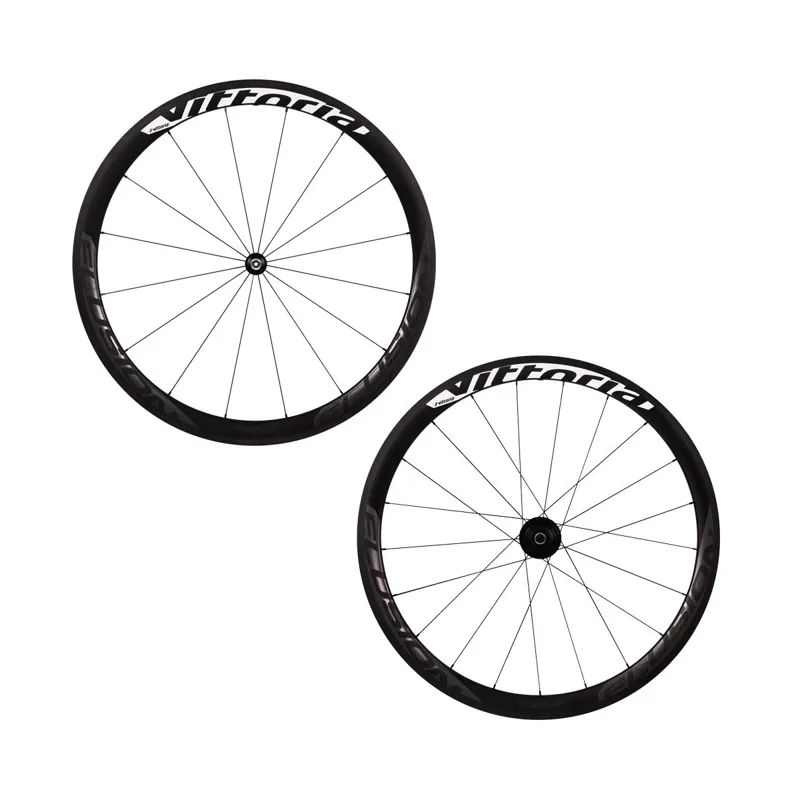 Vittoria Elusion Carbon 42 Clincher Wheelset in Black